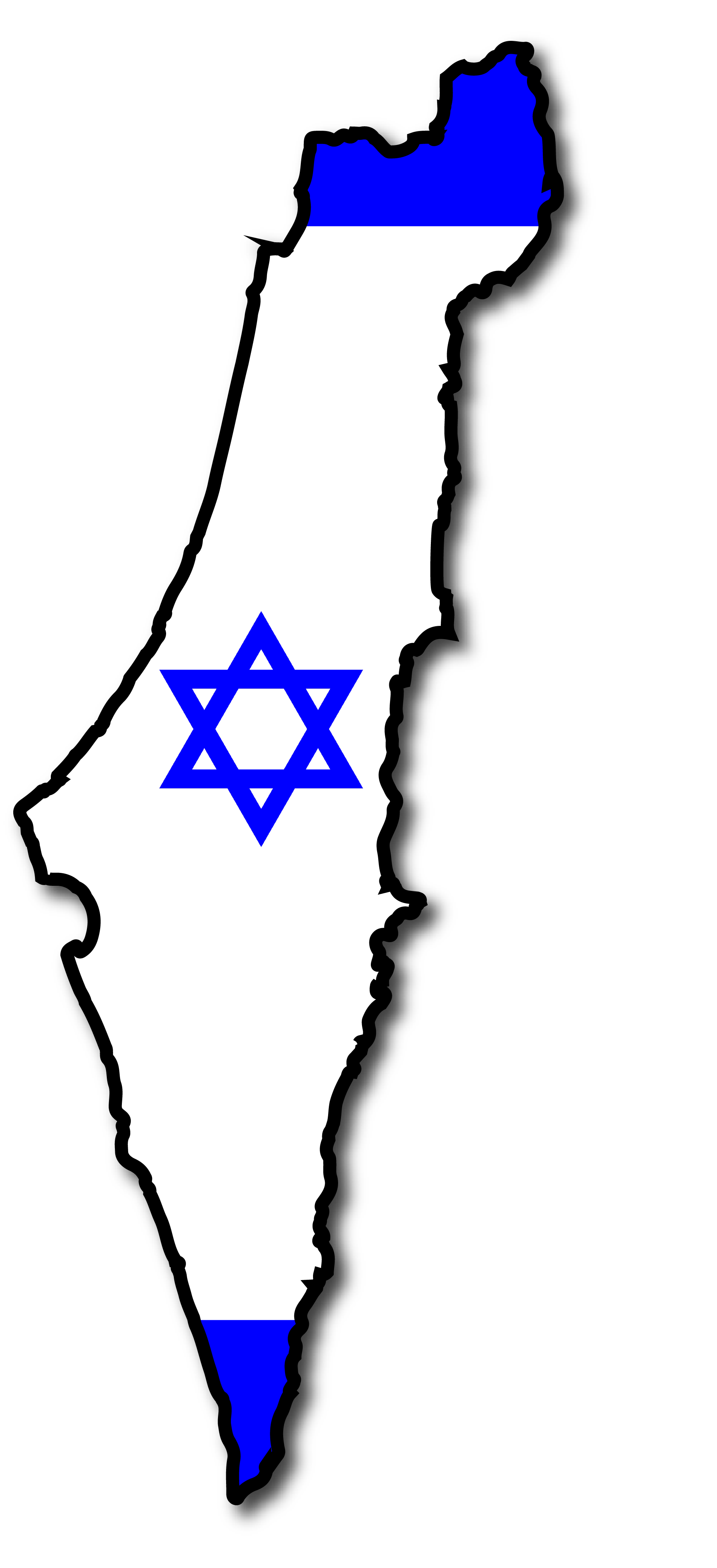 Israël carte