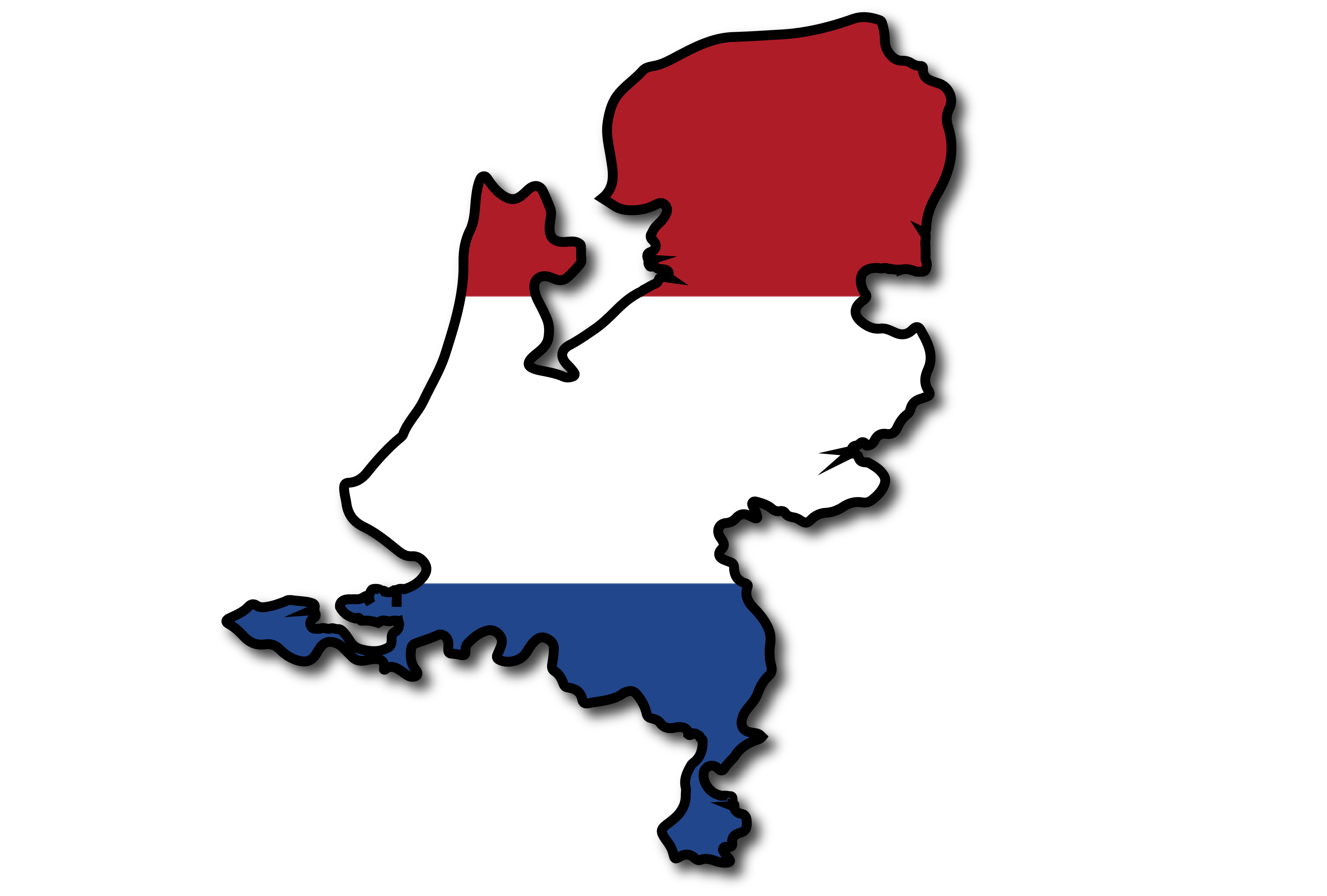 Kaart Nederland