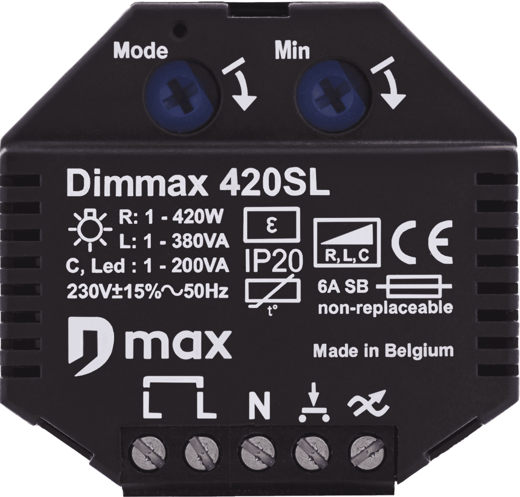 vue de face du bluetooth Dimmax420SL dimmer