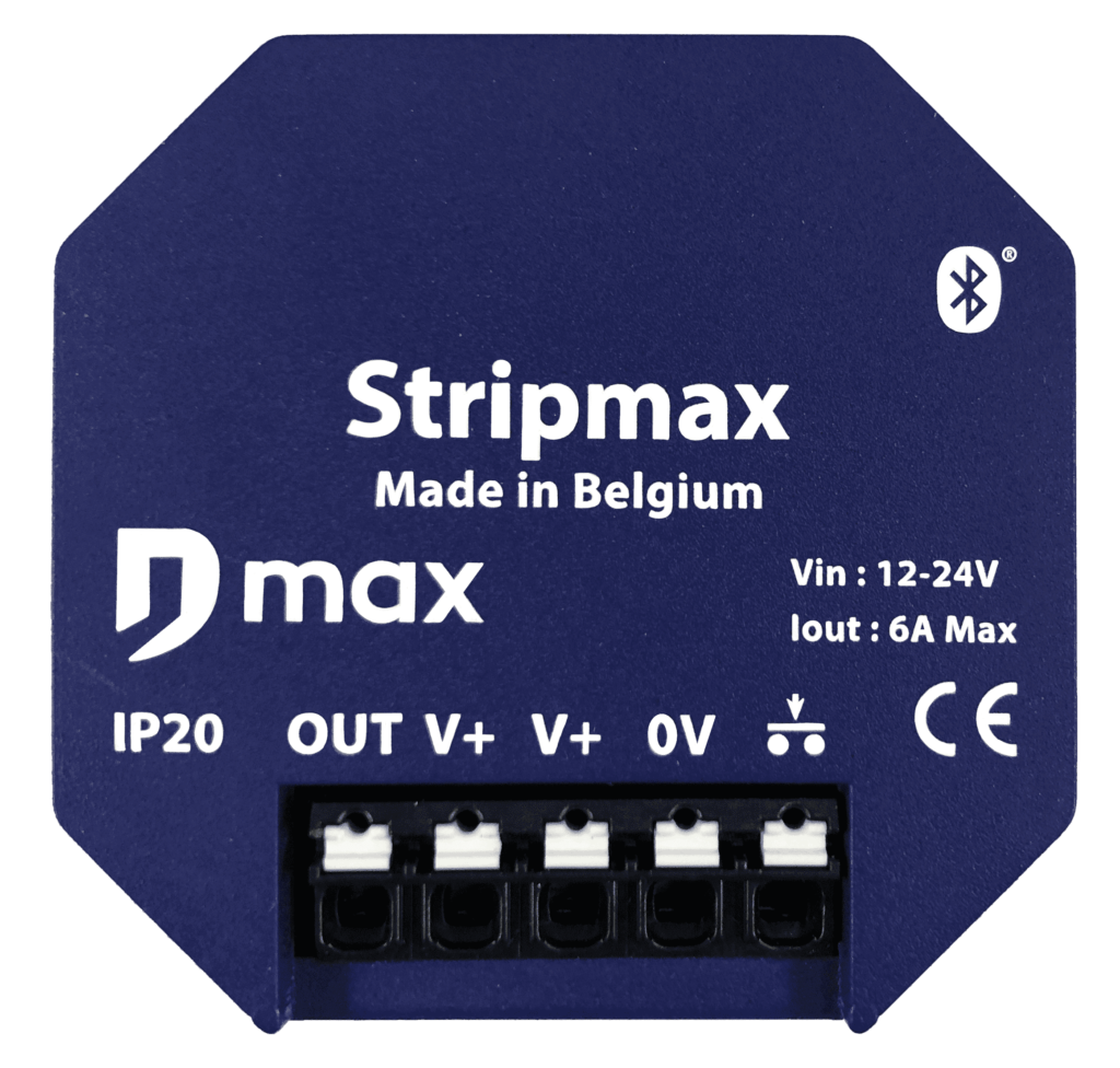 Vue de face du module de bande LED StripmaxBluetooth